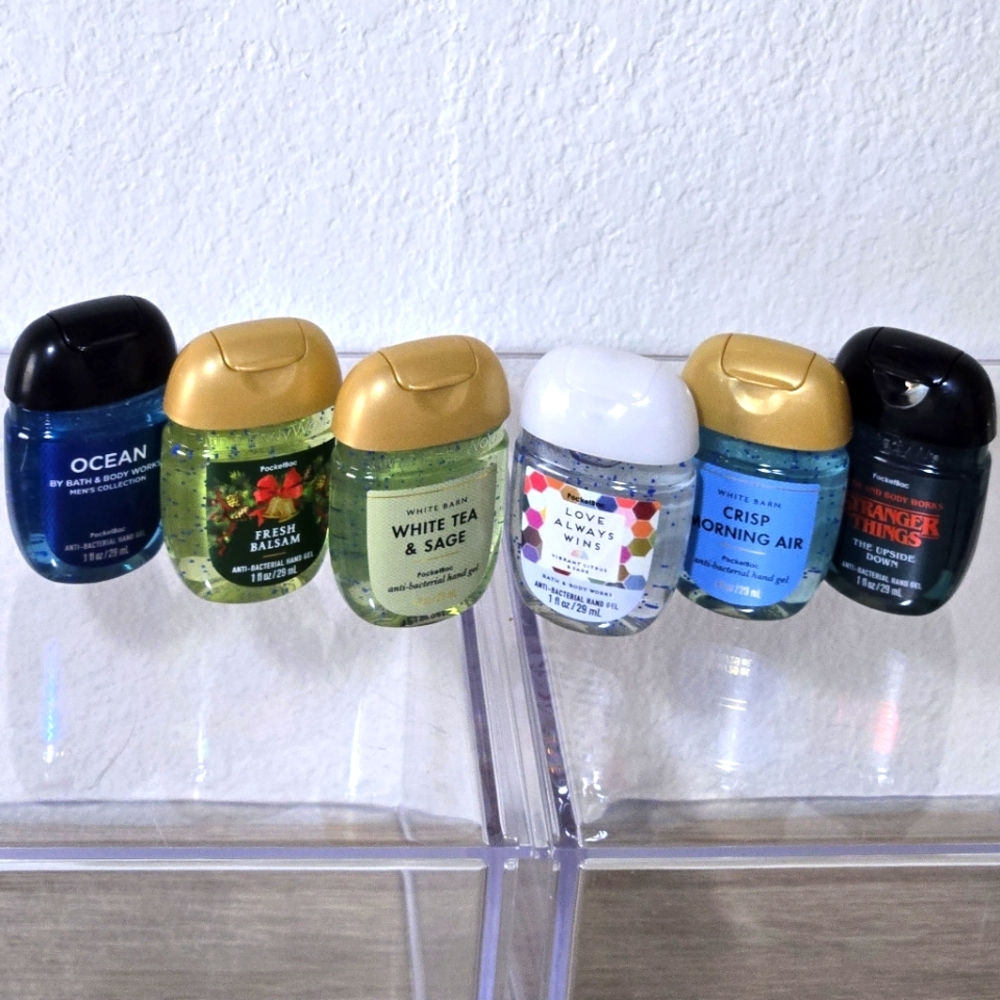 Bath & Body Ocean_Balsam_Sage_Love_Morning air_ Stranger things_Upside_6 Piece